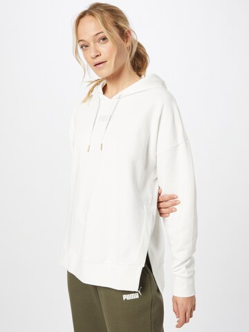 PUMA Sweatshirt 'Her' in White: front