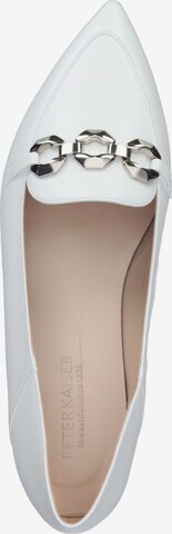 PETER KAISER Classic Flats in White