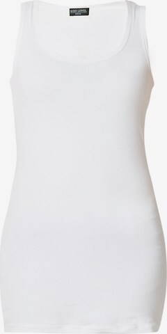 BASE LEVEL Top 'Yamin' in White: front