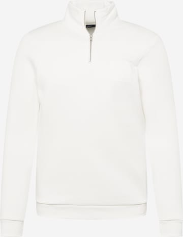 JACK & JONES Sweatshirt 'BLACOBBLE' in Wit: voorkant