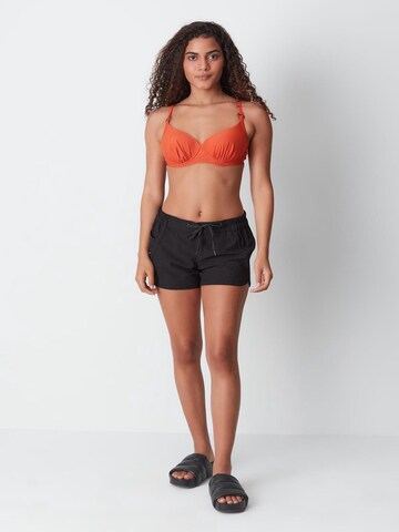 C&City Regular Zwemshorts in Zwart