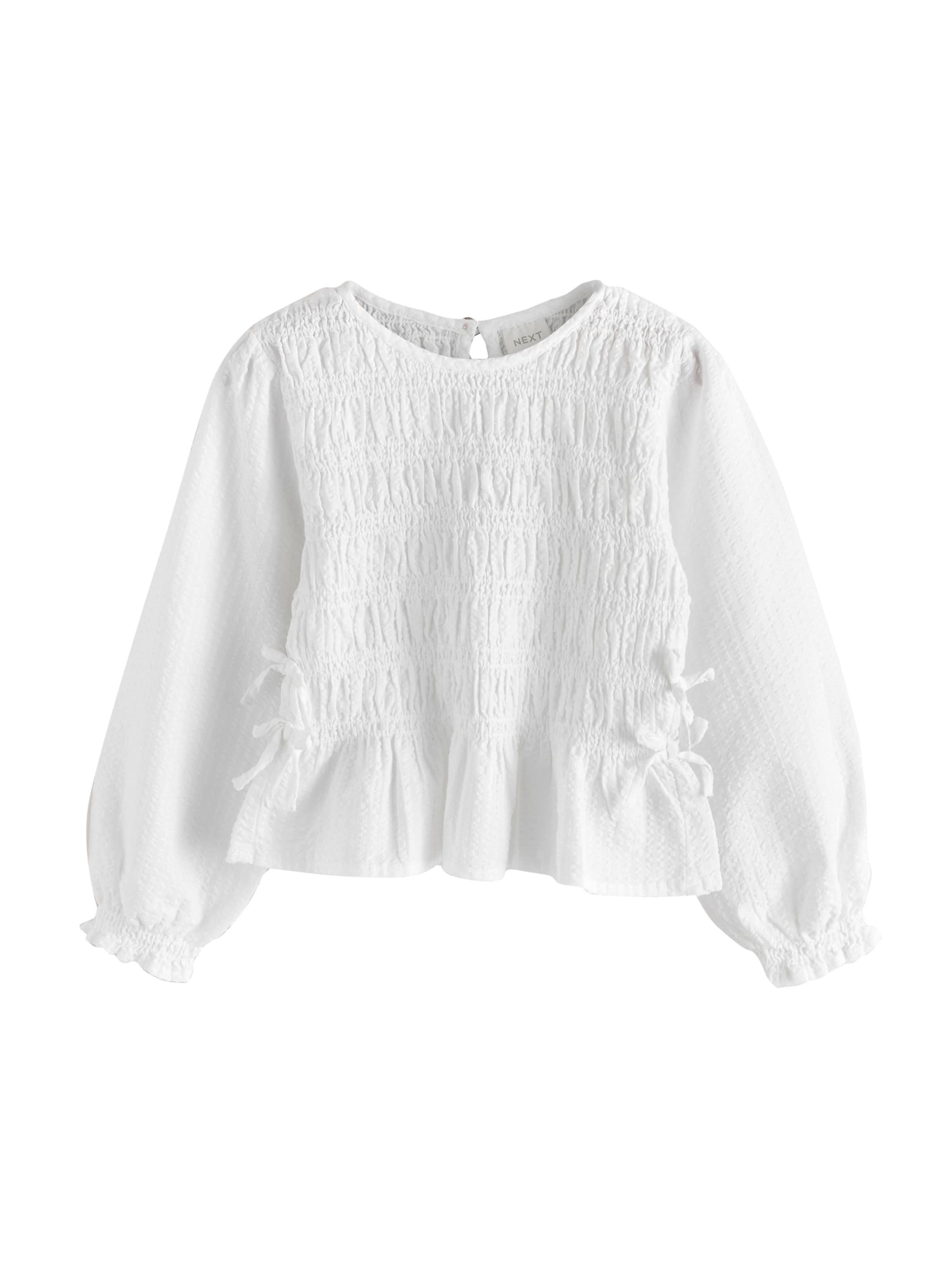 Next - Blusa en blanco: frente