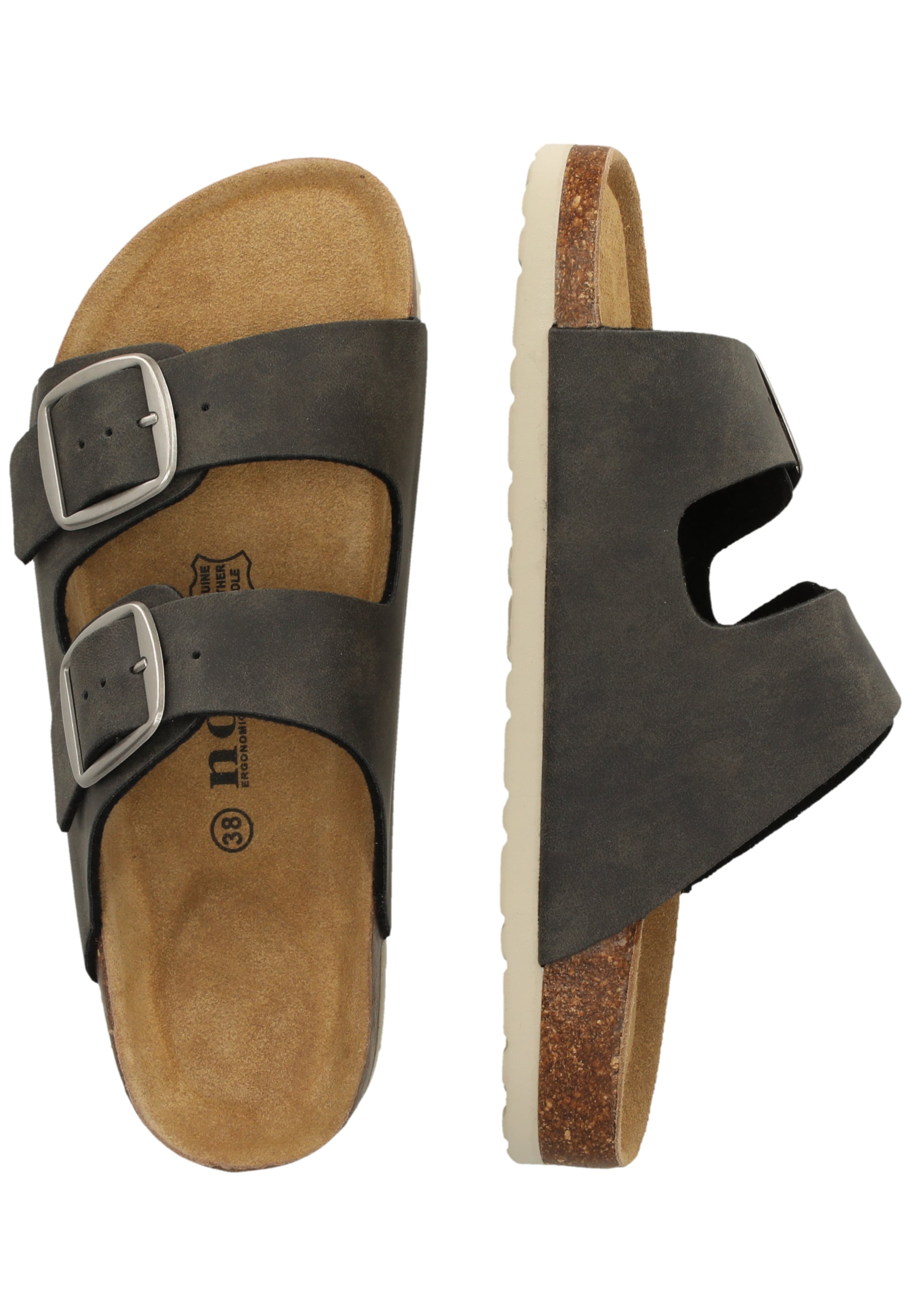 NOU Sandaal 'Bundao' in Grijs