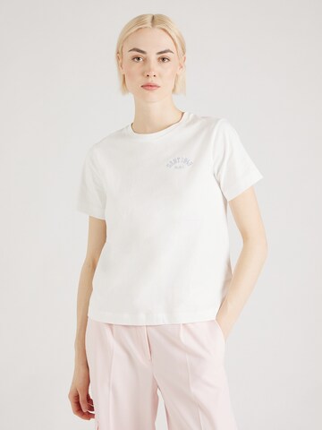 GANT - Camiseta en blanco: frente