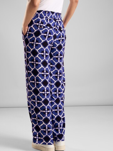 STREET ONE Loosefit Hose in Blau