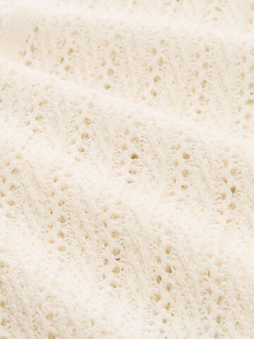 TOM TAILOR DENIM Gebreid vest in Beige