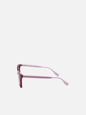 Karl Lagerfeld Zonnebril in Rood