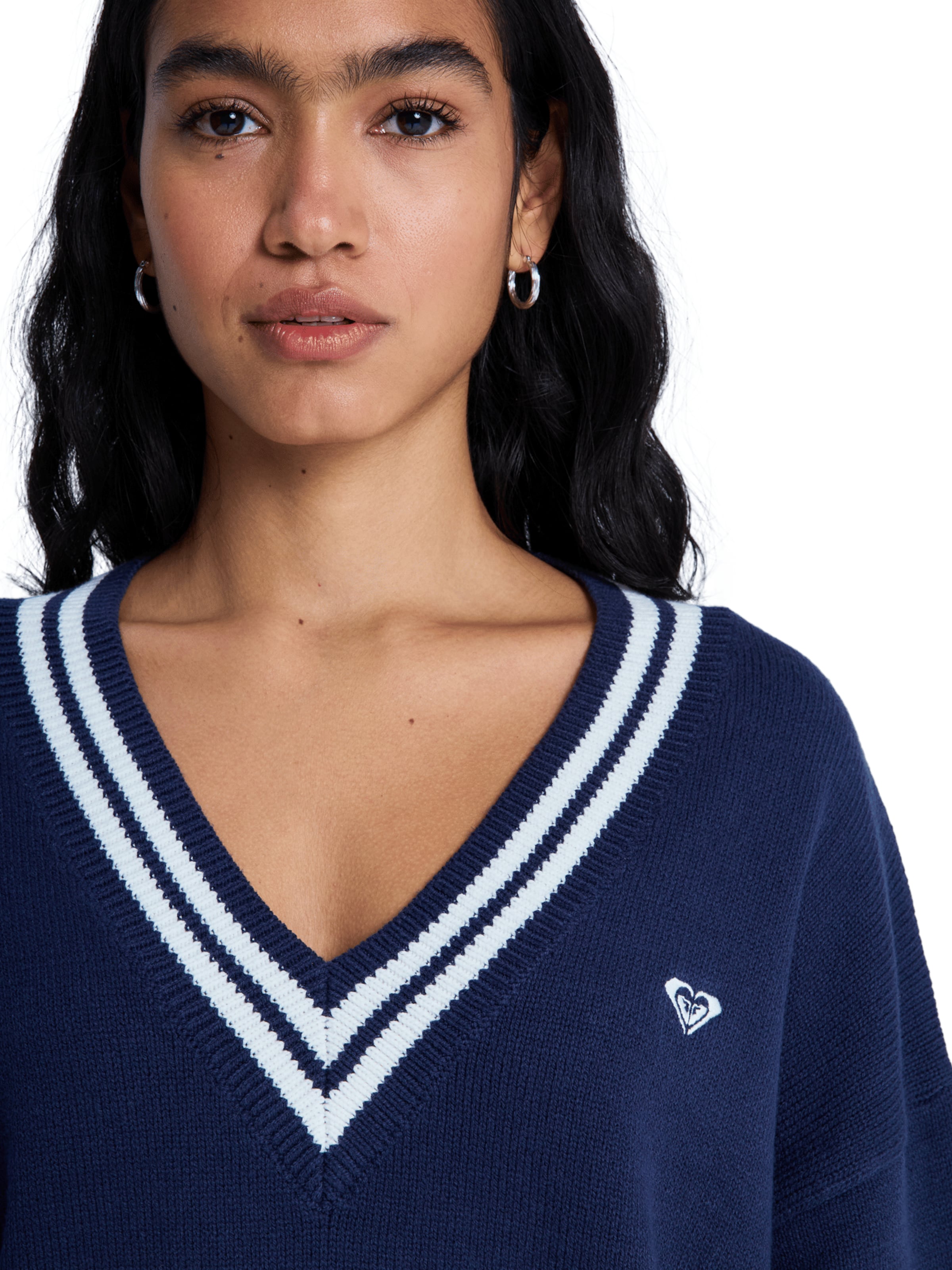 ROXY Pullover 'Surf School' in Blau