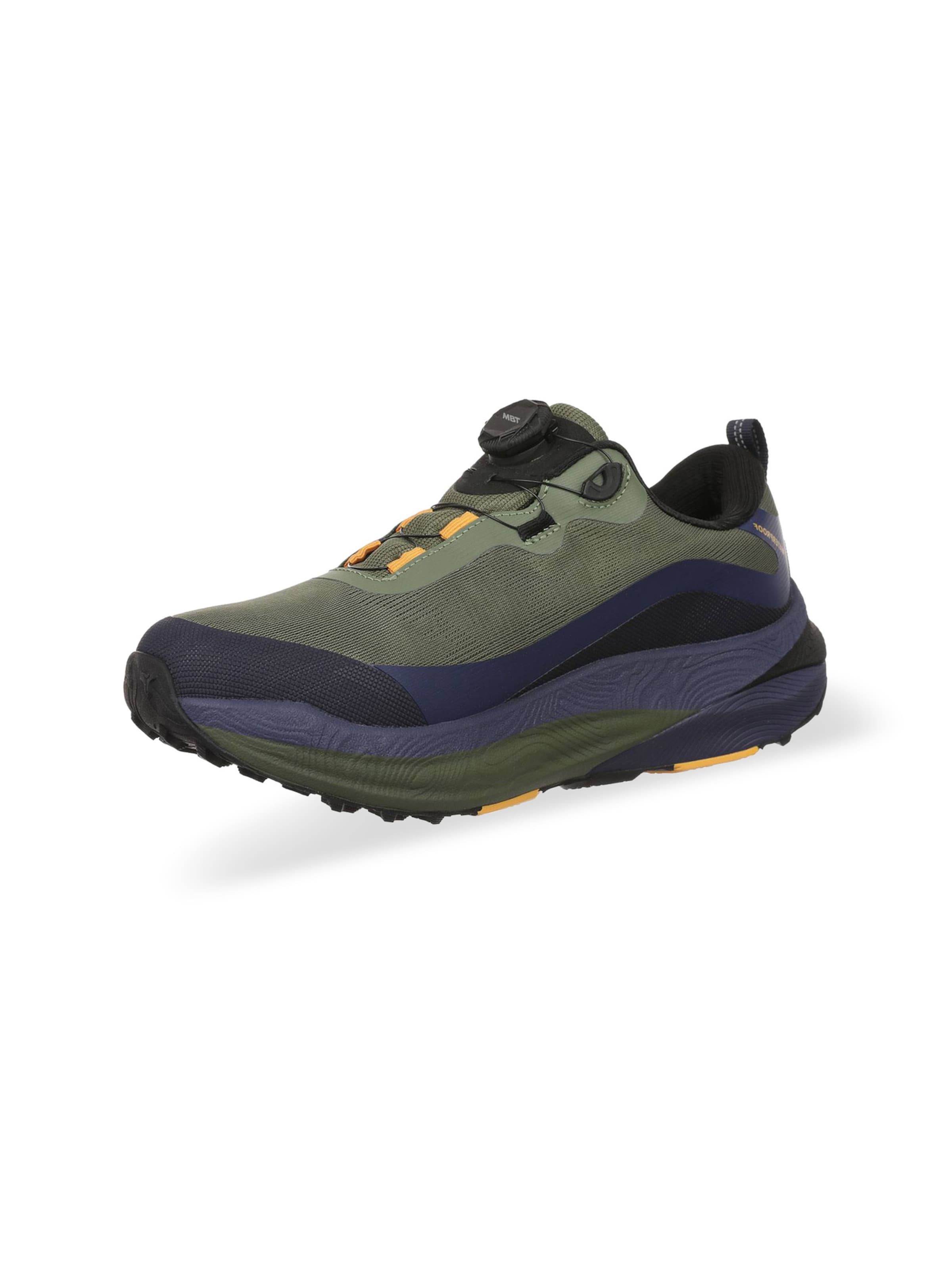 MBT - Zapatillas sin cordones en verde: frente