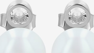 Akzent Ohrringe 'langlebig' in Silber: Vorderseite