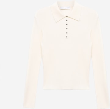 MANGO Neulepaita 'Twenties' värissä beige: etupuoli