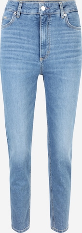 Regular Jeans 'Ruth' de la BOSS Black pe albastru: față
