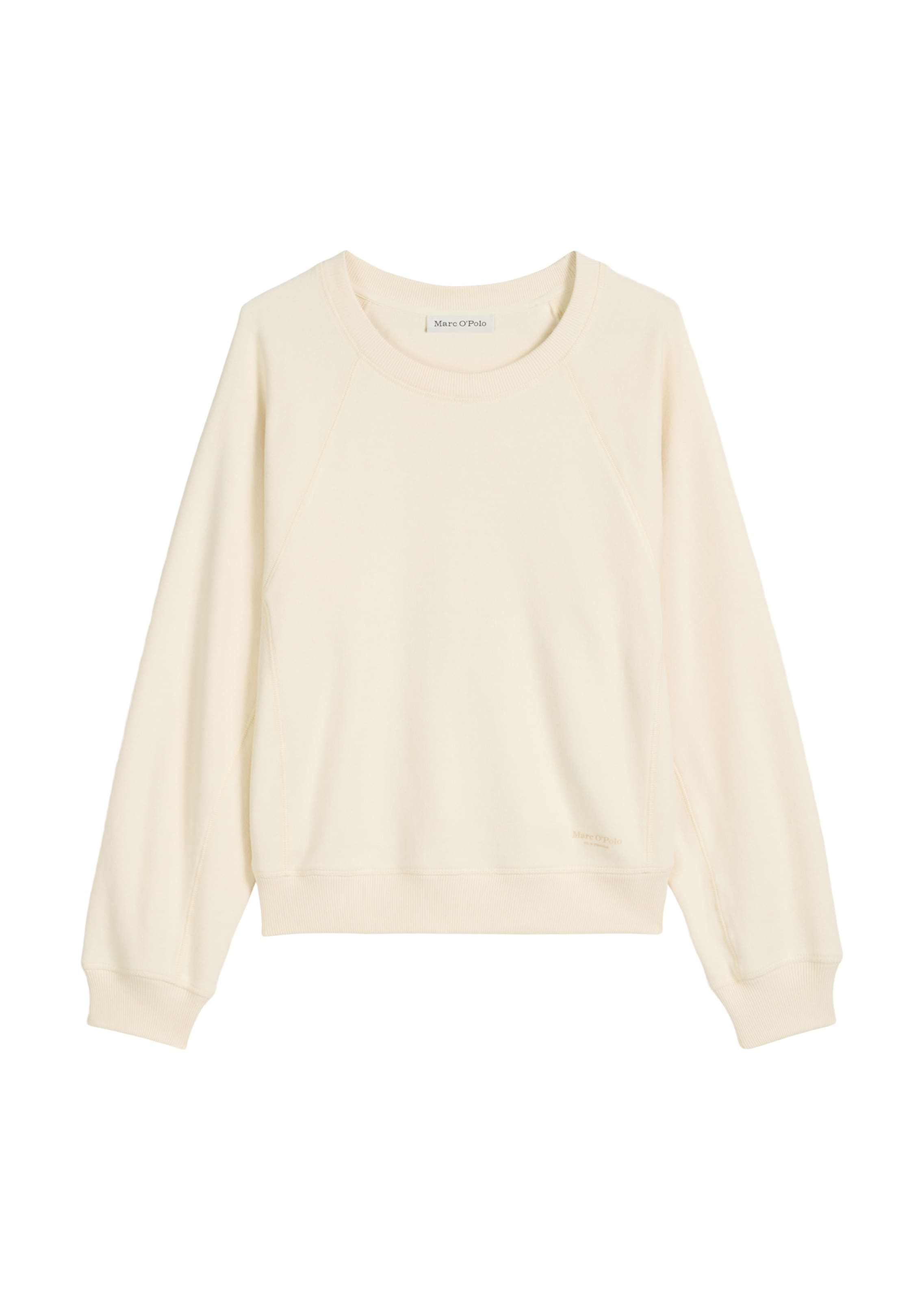 Marc O'Polo Sweatshirt in Beige: front