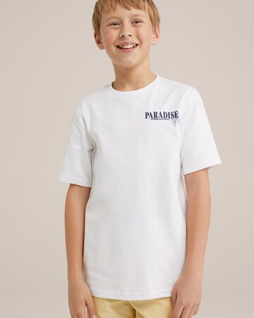 WE Fashion Shirt in Weiß: Vorderseite