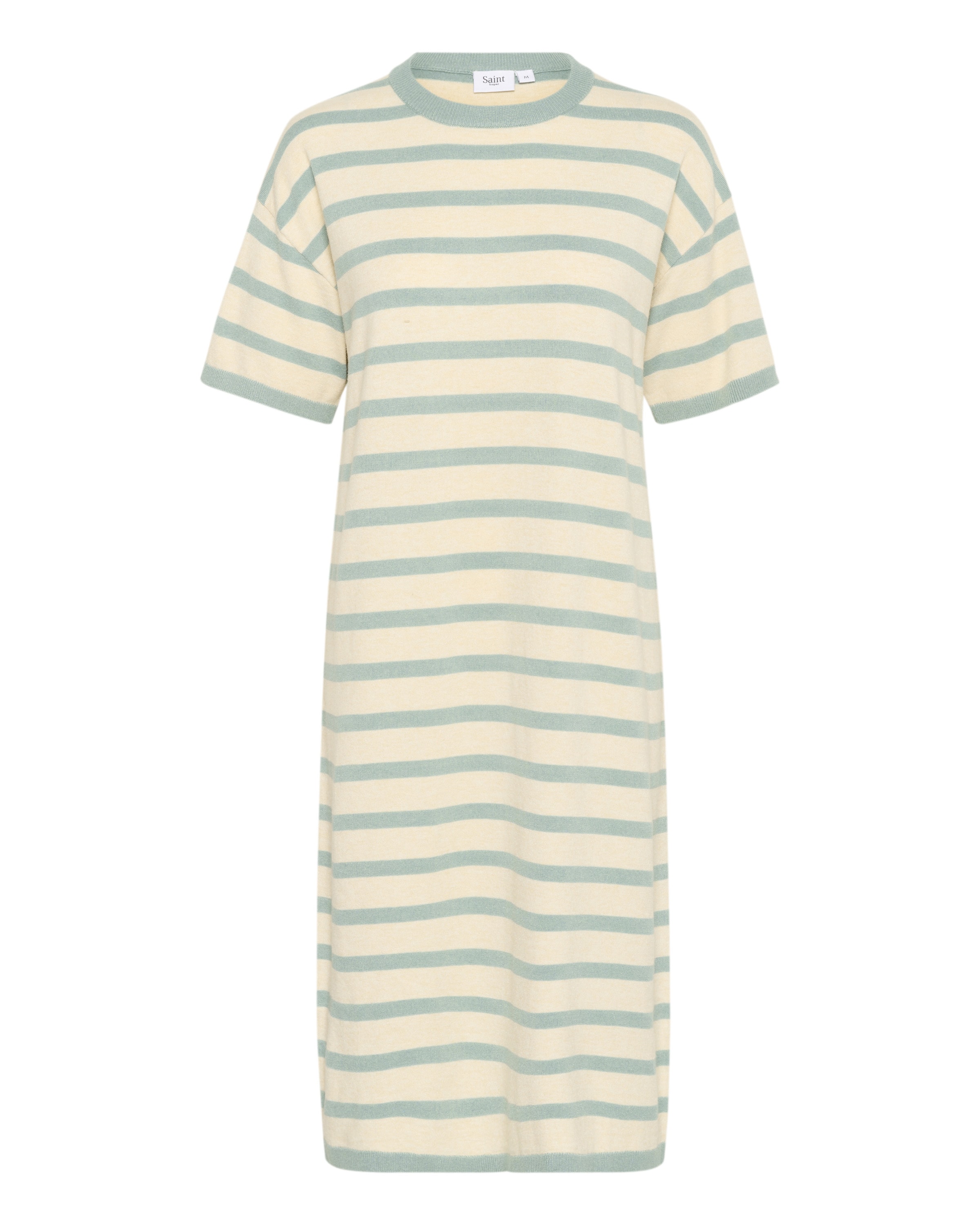 SAINT TROPEZ Jurk in Beige: voorkant