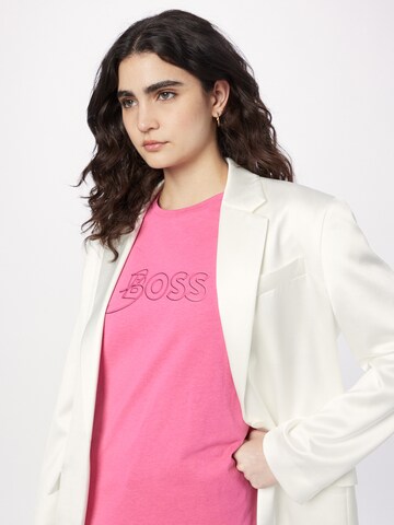 BOSS - Camisa 'Etey' em rosa