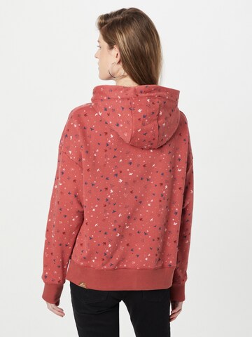 Ragwear Sweatshirt 'RUFLE BIRDS' in Braun