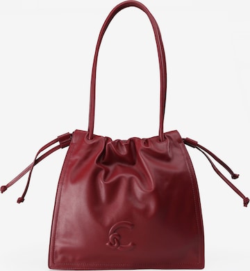 Borsa a spalla 'Dulse' di Coccinelle in rosso: frontale