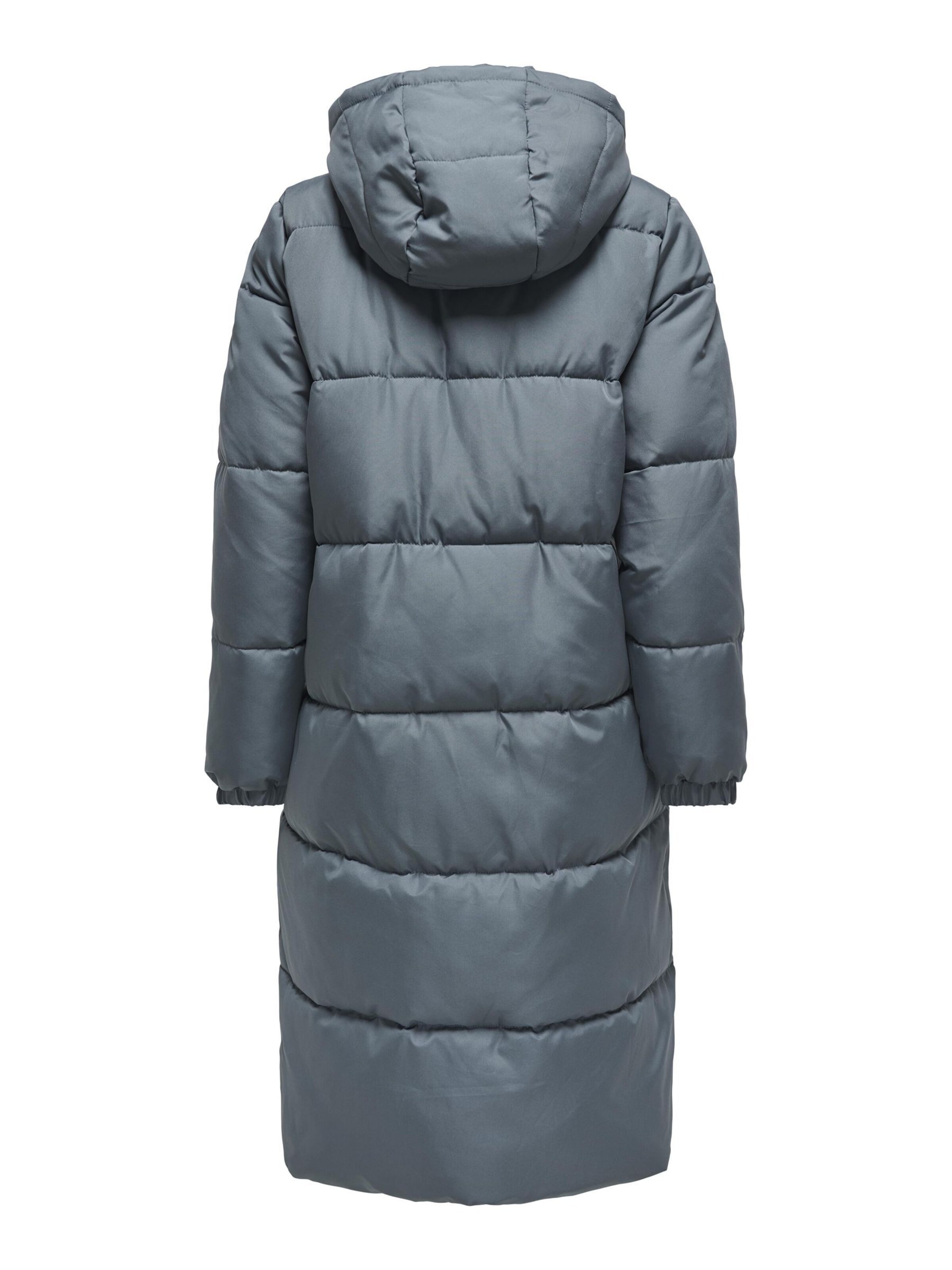 ONLY Winter Coat 'TRUDY' in Grey