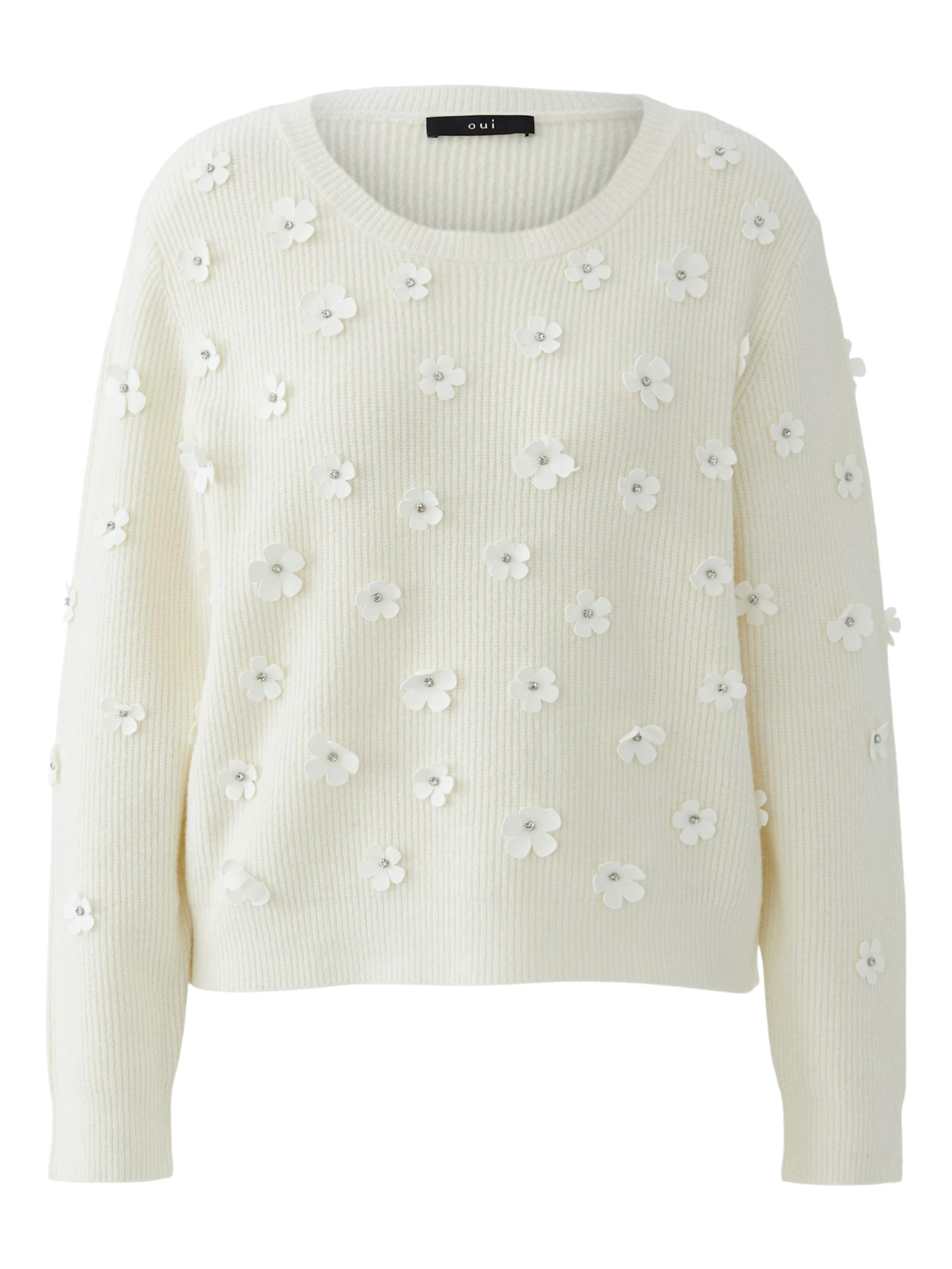 OUI Sweater in White: front