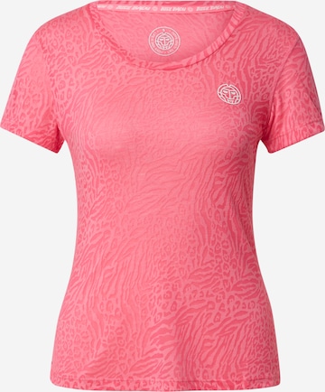 BIDI BADU - Camiseta funcional 'Anni' en rosa: frente