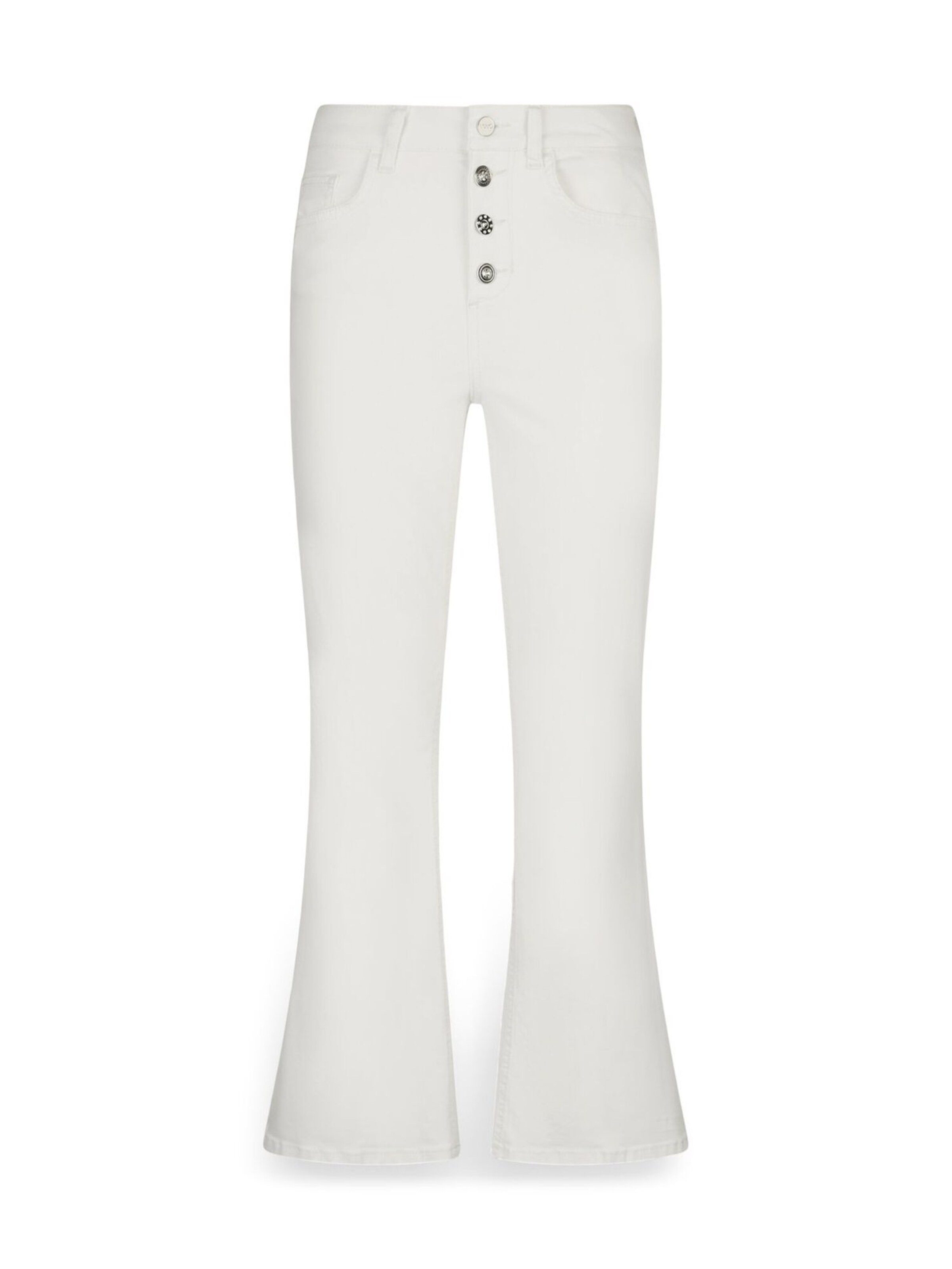 Liu Jo Bootcut Hlače | bela barva: sprednja stran