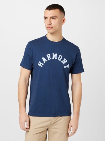 Harmony Paris T-Shirt in Blau: predná strana