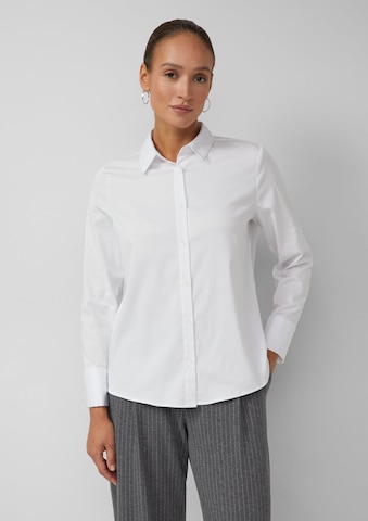 s.Oliver Blouse in Wit: voorkant