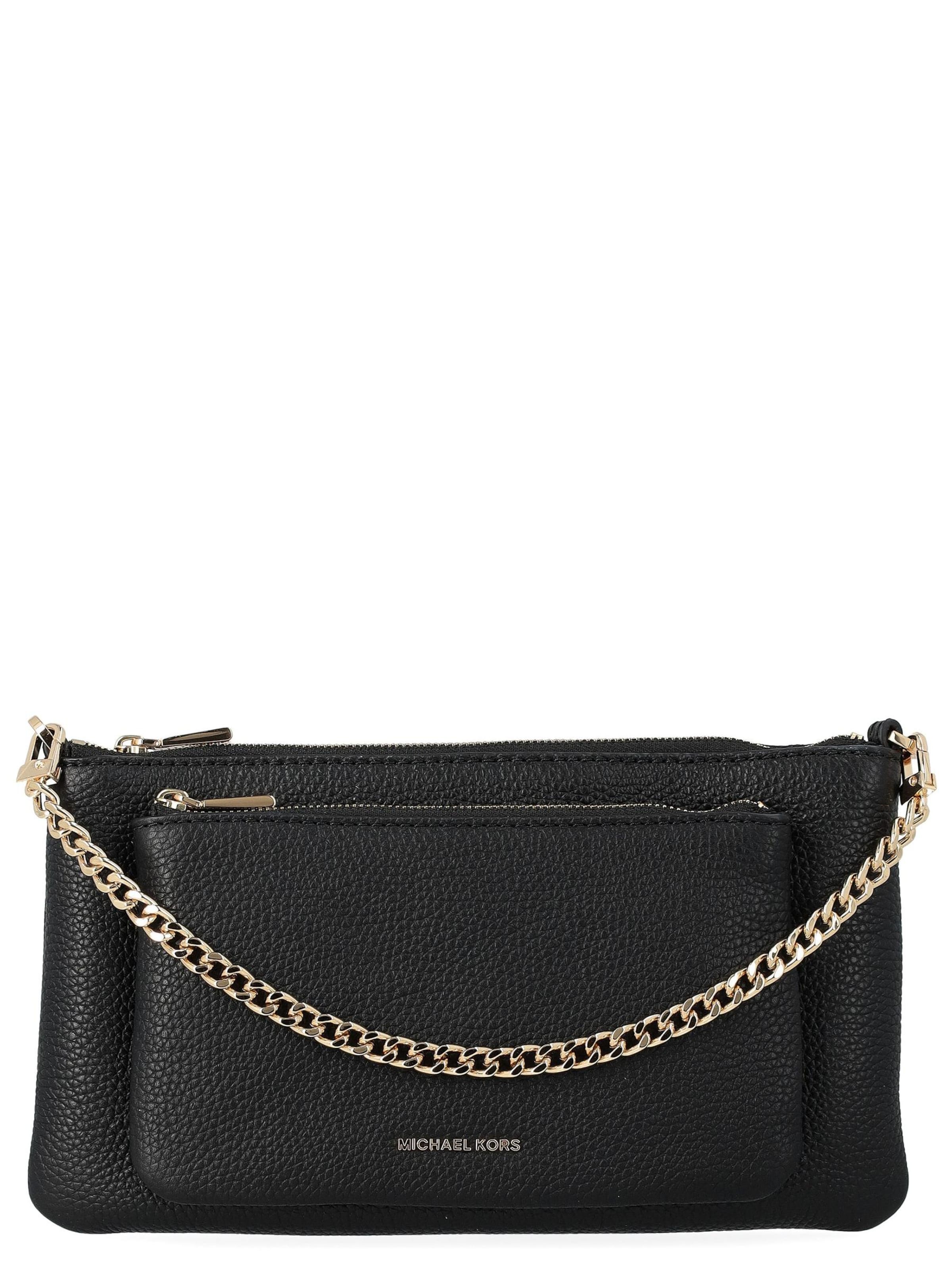 Sac bandoulière Michael Kors en noir : devant