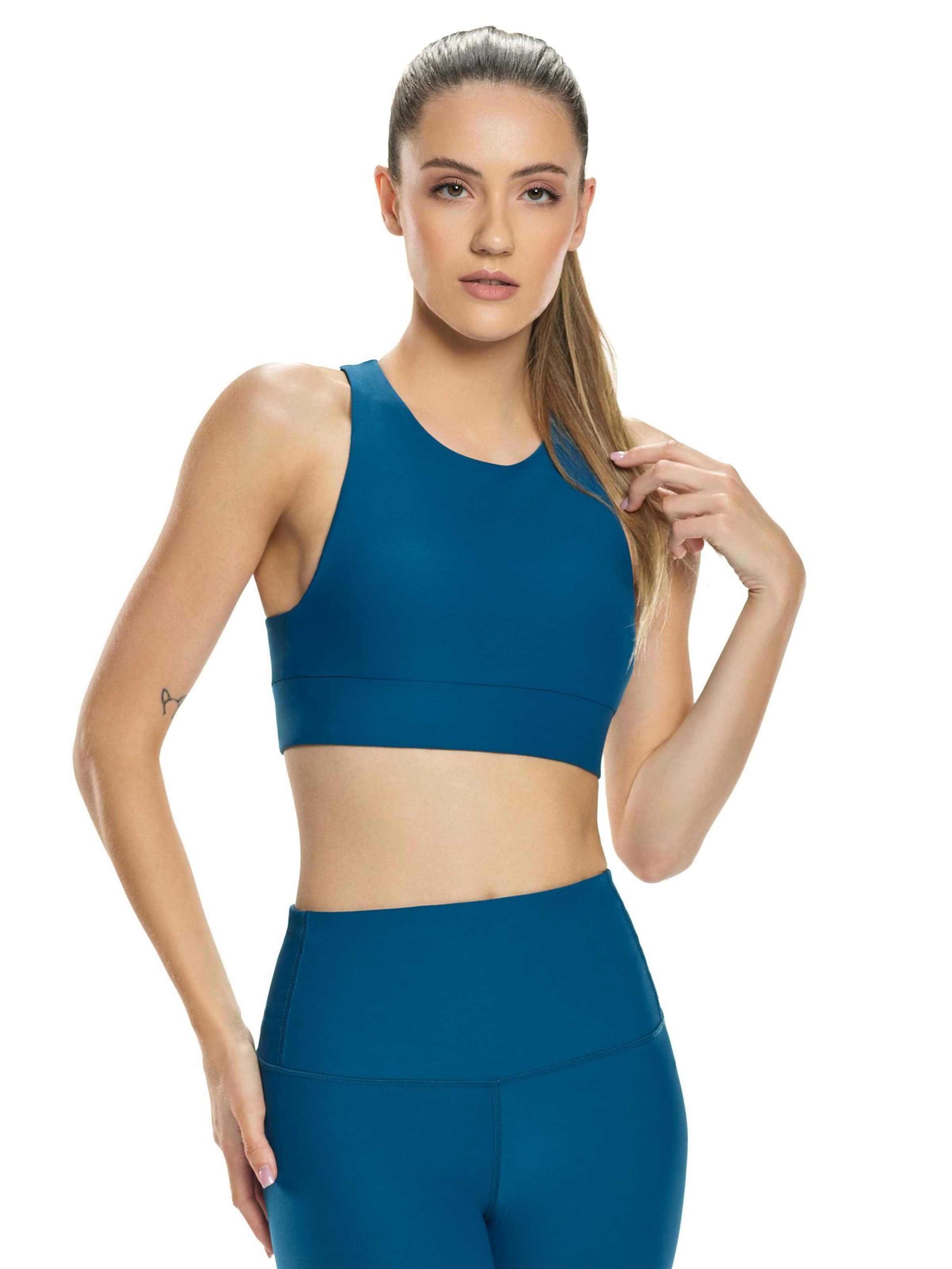Winshape Bralette Sports bra ' SB103C ' in Green: front