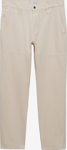 MANGO MAN Regular Farkut 'Hunter' värissä beige: etupuoli