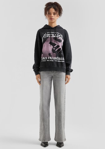 QS Sweatshirt 'Metallica Band' in Schwarz