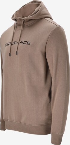 ENDURANCE Athletic Sweatshirt in Brown
