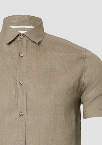 s.Oliver Regular fit Button Up Shirt in Green
