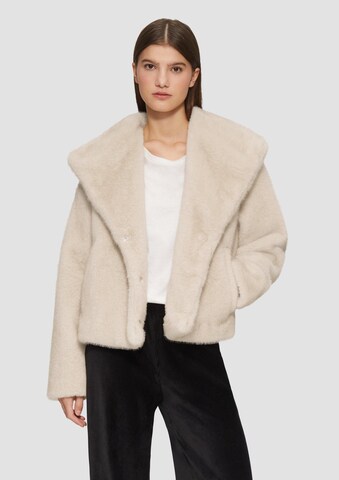 QS Winterjacke in Beige: Vorderseite