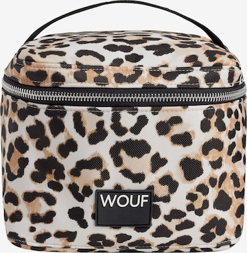 Wouf Toiletry Bag 'In & Out' in Beige: front