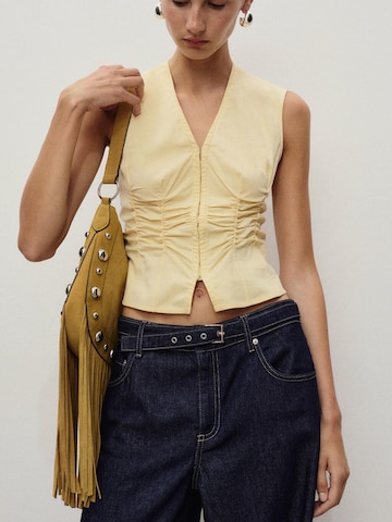 MANGO Wide leg Jeans 'TONY' in Blue