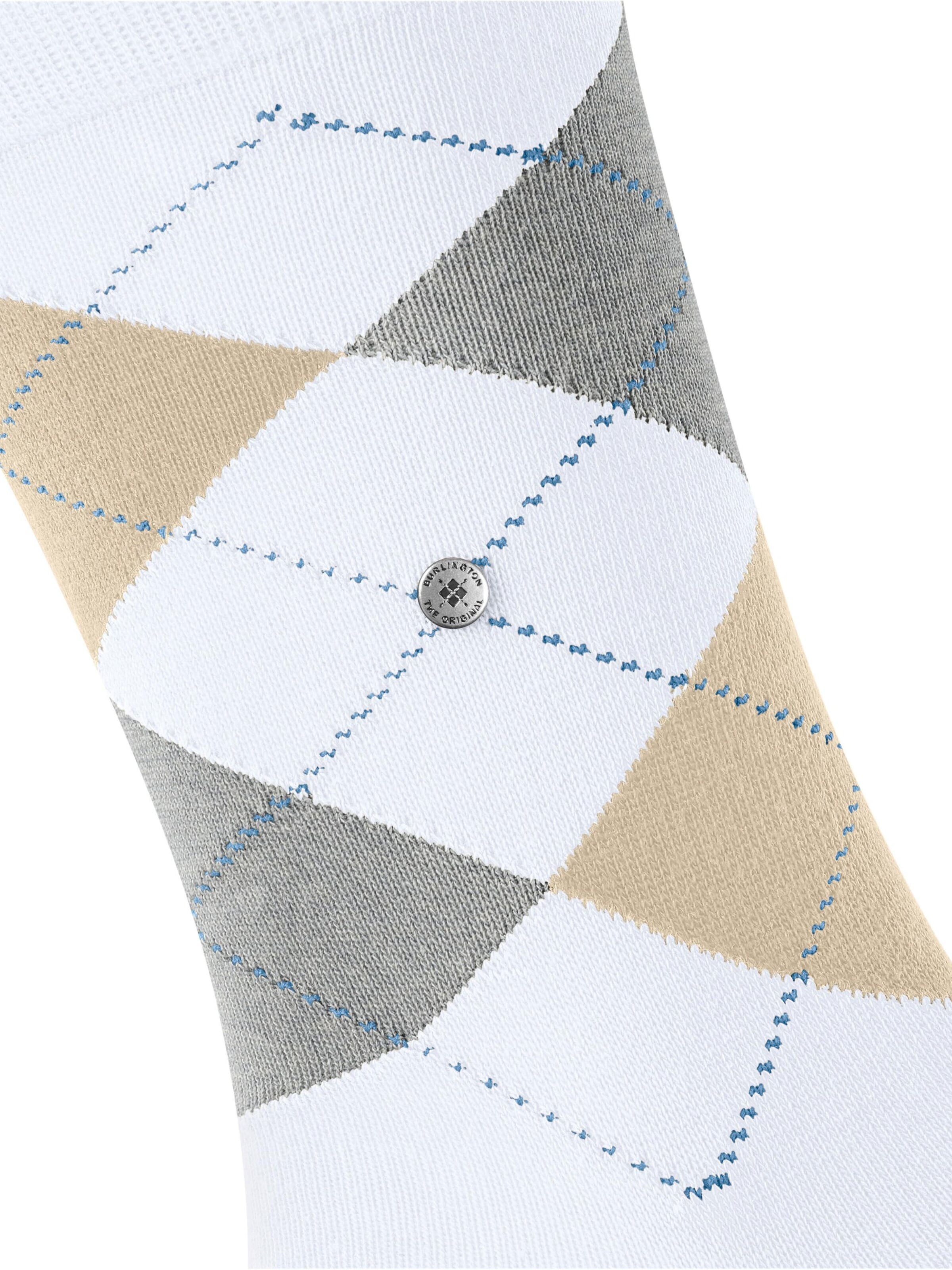 BURLINGTON Socks 'King' in White