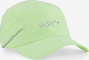 Casquette de sport PUMA en vert : devant