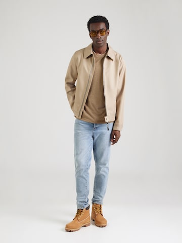 T-Shirt QS en marron