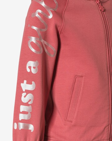 s.Oliver Zip-Up Hoodie in Red