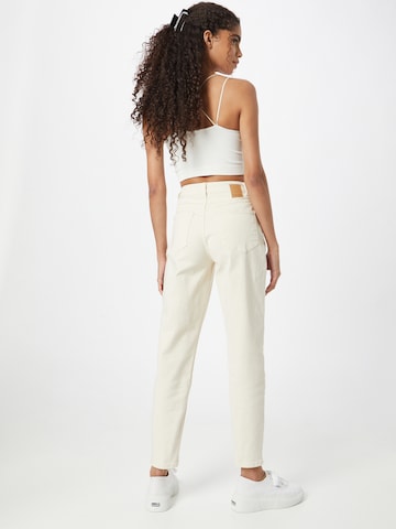 PIECES Tapered Jeans 'Kesia' in White