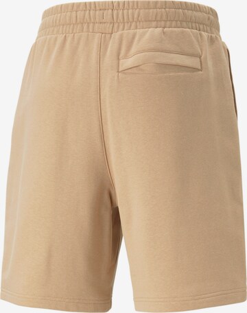 PUMA Regular Shorts  'DOWNTOWN' in Beige