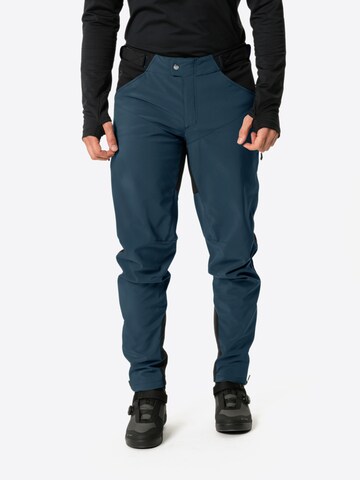 Regular Pantalon fonctionnel 'Qimsa II' VAUDE en bleu : devant