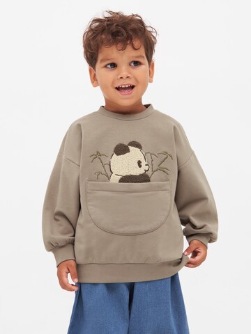 That's Mine Sweatshirt 'Sava' in Braun: Vorderseite