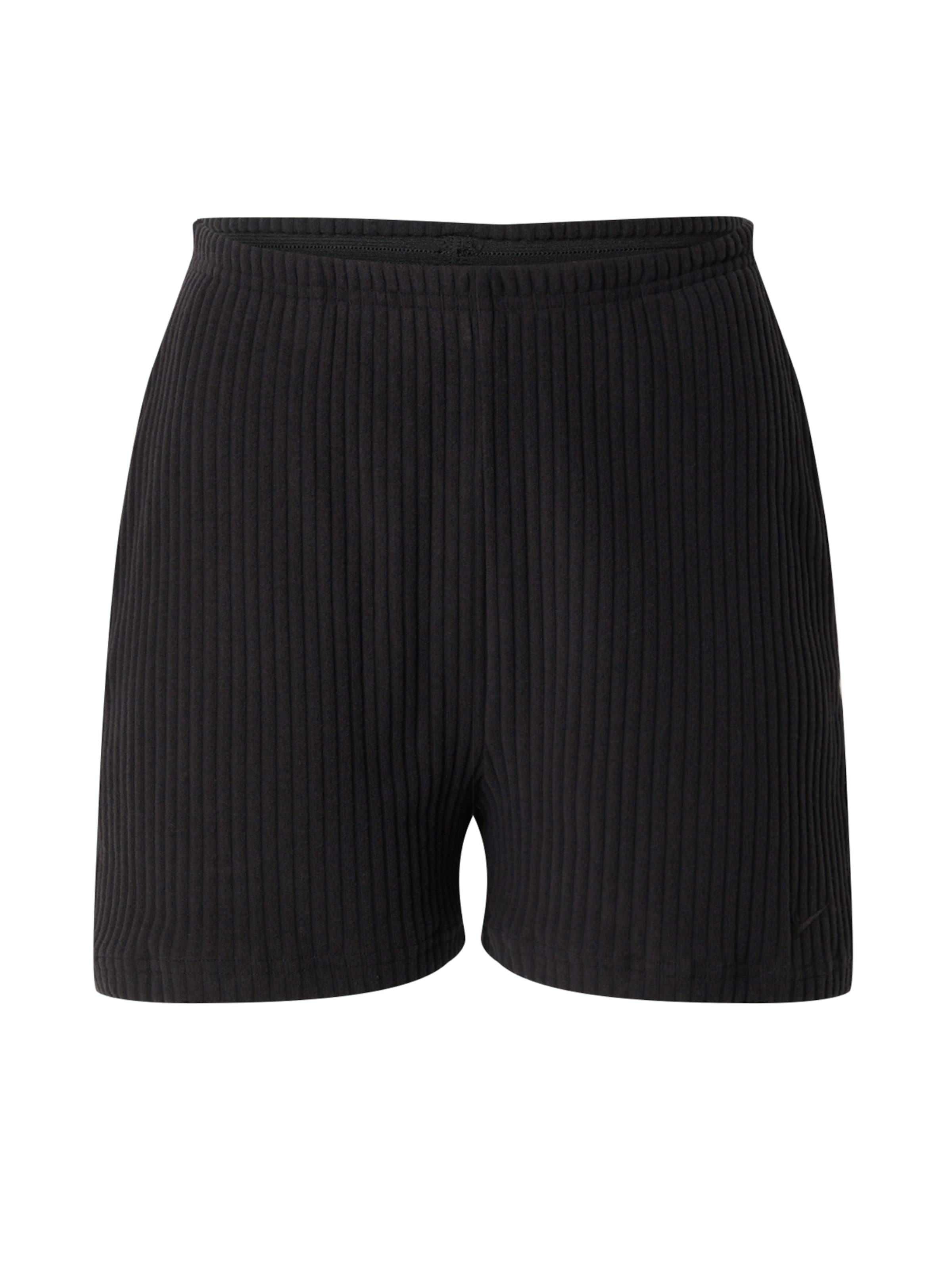 Nike Sportswear Regular Панталон в черно: отпред