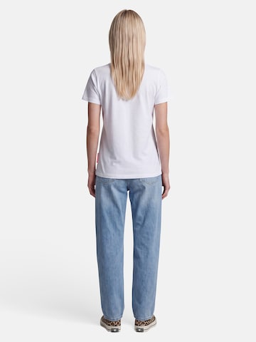 salzhaut Shirt 'Steenje' in Wit: terug