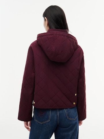 Veste mi-saison TOMMY HILFIGER en rouge