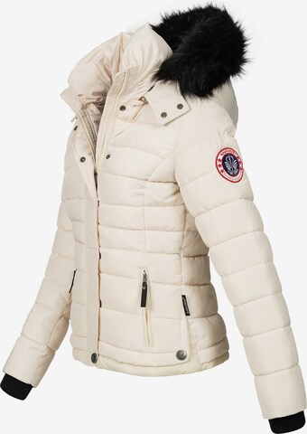 NAVAHOO Winter Jacket 'Chloe' in Beige