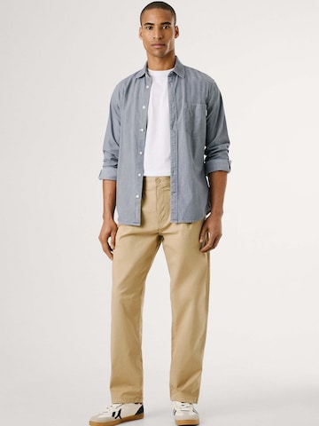 Pepe Jeans Regular fit Overhemd 'Classic' in Grijs